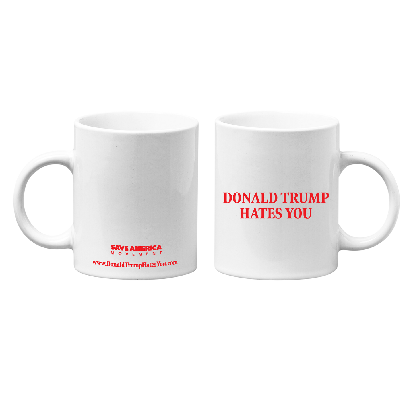 Donald Trump Hates You Mug