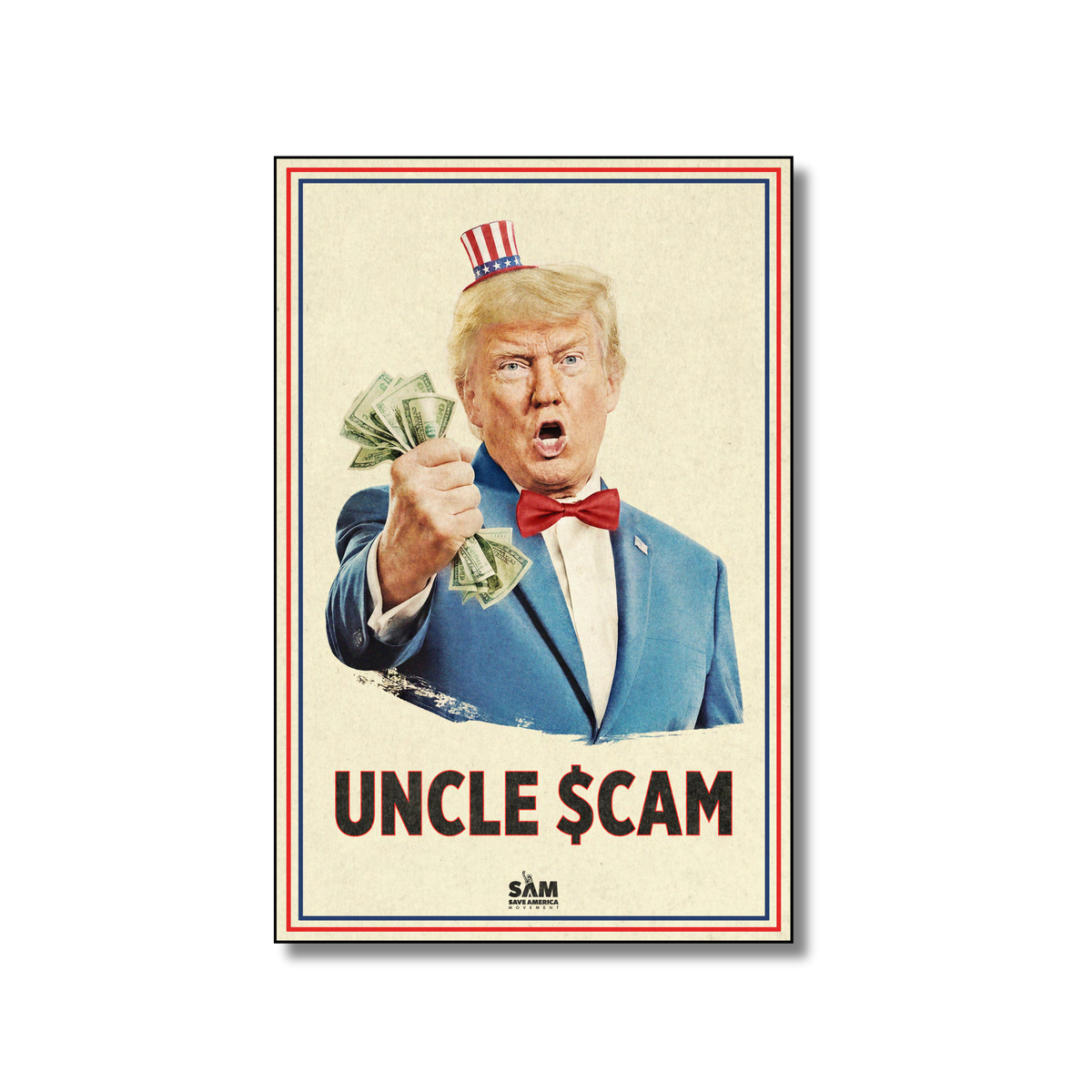 Uncle Scam Sticker