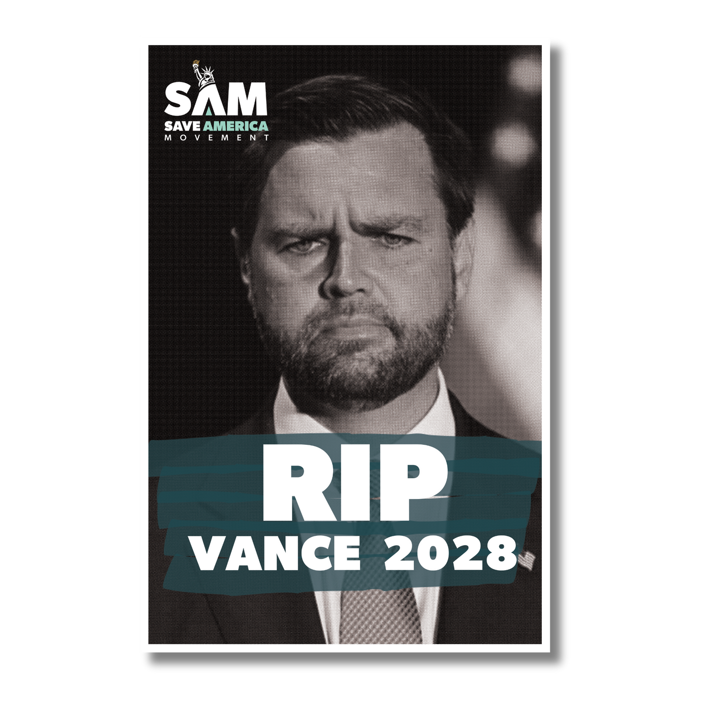 RIP Vance 2028 Poster