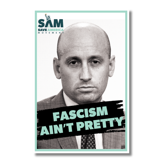 Fascism Ain't Pretty Poster