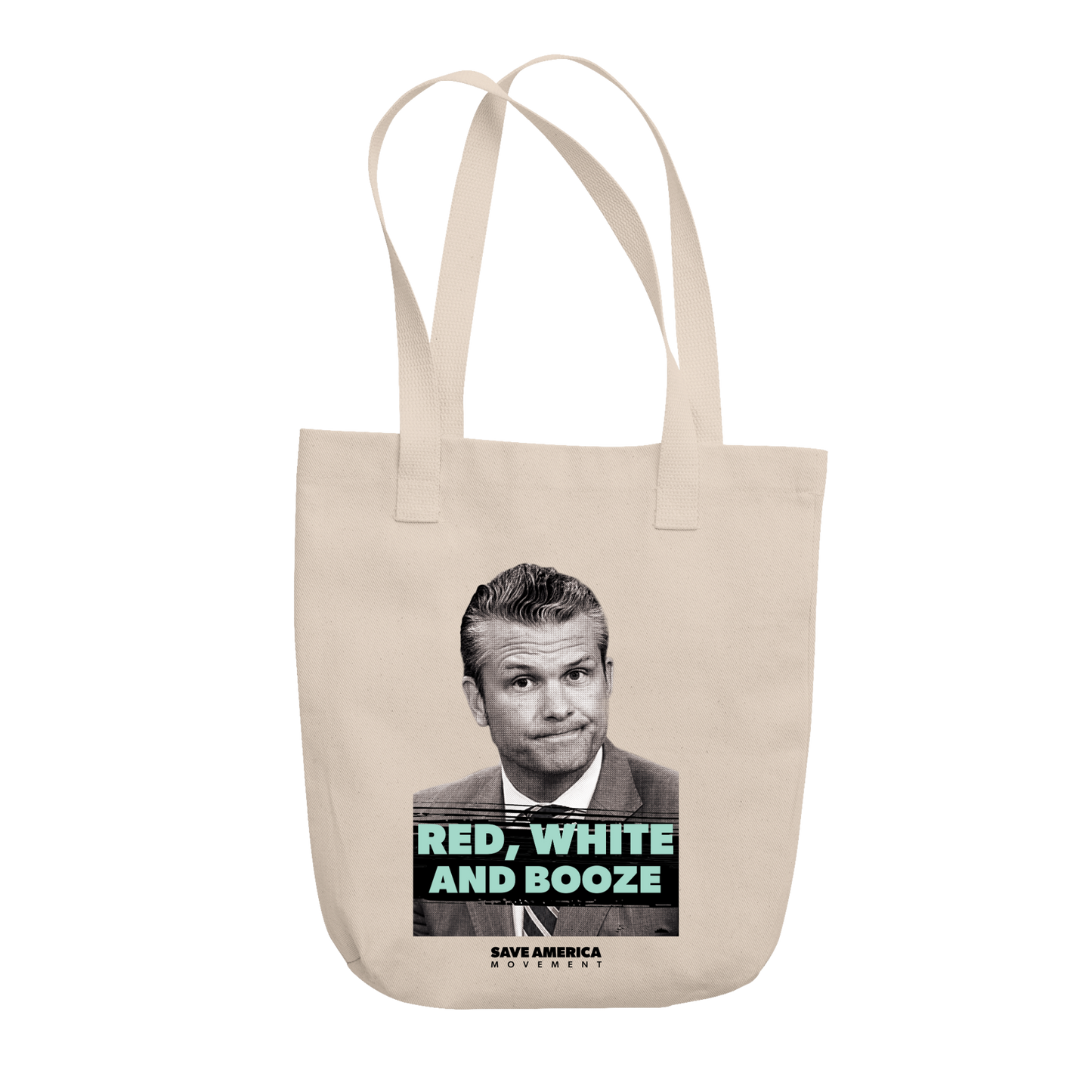 Red, White and Booze Tote