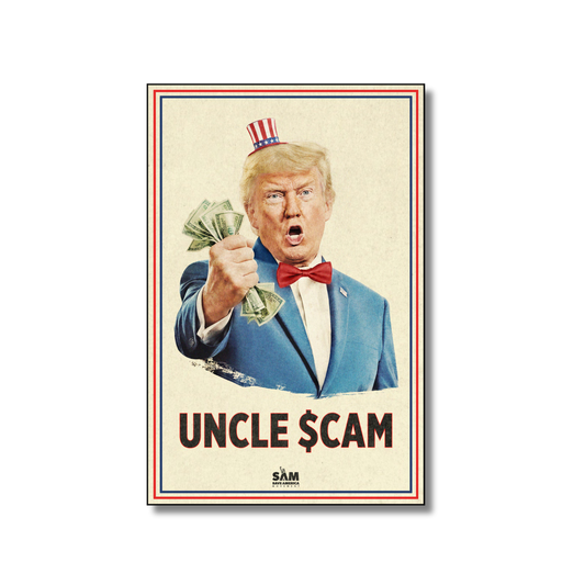 Uncle Scam Sticker